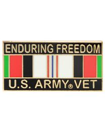 PIN-ENDUR.FREED,ARMY,VET.