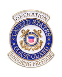 PIN-ENDUR.FREED,USCG LOGO