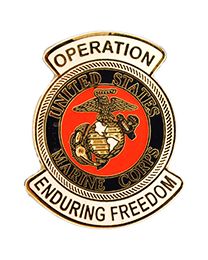 PIN-ENDUR.FREED,USMC LOGO
