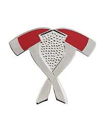 PIN-FIRE,AXES,CROSSED