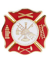 PIN-FIRE DEPT,MALTESE CROSS
