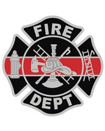 PIN-FIRE,RED LINE HONOR BADGE