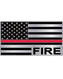 PIN-FIRE,RED LINE HONOR FLAG