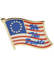 PIN-FLAG,WE THE PEOPLE