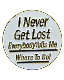 PIN-I NEVER GET LOST