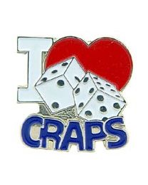 PIN-GAME,CRAPS,I LOVE