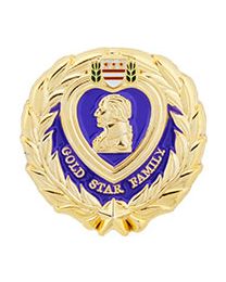 PIN-GOLD STAR HONOR
