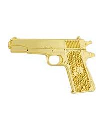 PIN-GUN,45CAL PISTOL,GOLD