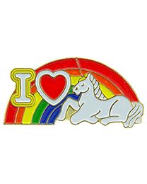 PIN-HEART,UNICORN