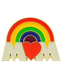 PIN-HOL,MOM,HEART & RAINB