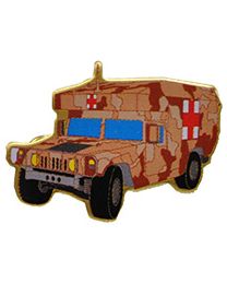 PIN-HUMVEE,AMBULANCE