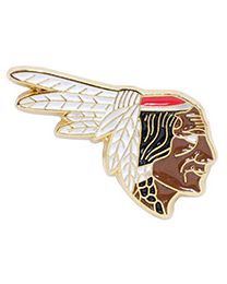 PIN-INDIAN,AMERICAN WARRIOR