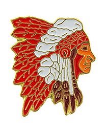 PIN-INDIAN,CHIEF