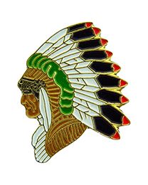 PIN-INDIAN,CHIEF