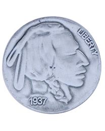 PIN-INDIAN HEAD NCKL