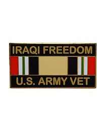 PIN-IRAQI FREED,ARMY,VET.