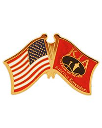 PIN-KIA,HONOR FLAG/USA,RD