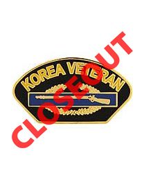 PIN-KOREA,VETERAN,CIB