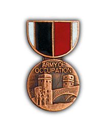 PIN-MEDAL,ARMY OF OCCUP.