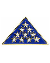 PIN-MEMORIAL,FLAG,FOLDED