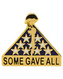 PIN-MEMORIAL,FLAG/RIFLE