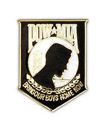 PIN-POW*MIA,BRING OUR,BLK