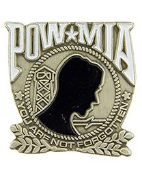 PIN-POW*MIA,PEWTER