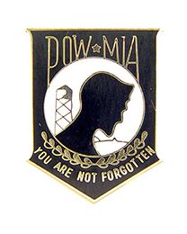 PIN-POW*MIA,YOU'RE NOT,BK
