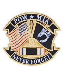 PIN-POW*MIA/USA,FLAG