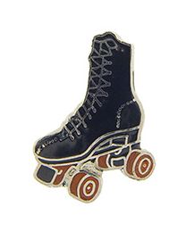 PIN-ROLLER SKATE,BK