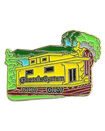 PIN-RR,CHESSIE CABOOSE
