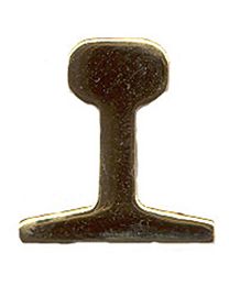 PIN-RR,END OF RAIL/CROSS-