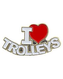 PIN-RR,I LOVE TROLLEYS