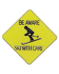 PIN-SKI WITH CARE