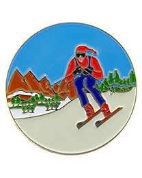 PIN-SKIER,SCENE