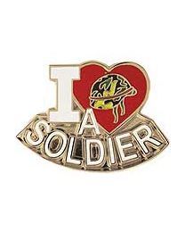 PIN-SOLDIER,I LOVE