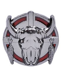 PIN-STEER SKULL,CIR.