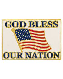 PIN-USA,FLAG,GOD BLESS