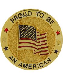 PIN-USA,PROUD TO BE AM.FLAG
