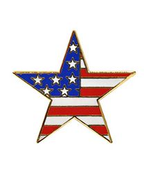 PIN-USA,FLAG,STAR