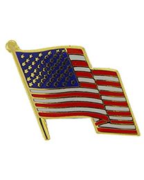 PIN-USA FLAG,WAVY,II