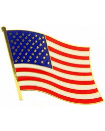 PIN-USA FLAG,WAVY