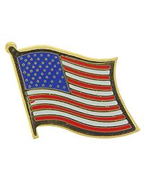 PIN-USA FLAG,WAVY