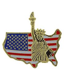 PIN-USA,STATUE OF LIBERTY