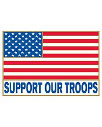 PIN-USA,SUPPORT OUR TROOPS