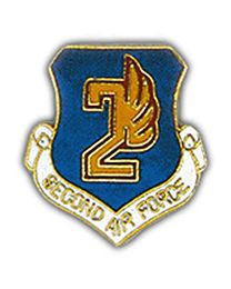 PIN-USAF,002ND,SHIELD