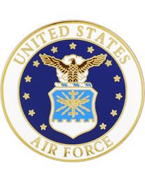 PIN-USAF EMBLEM E (LRG)