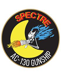 PIN-APL,AC-130U SPECTRE LOGO