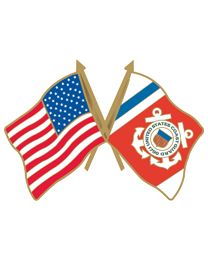 PIN-USCG FLAG,USA/USCG