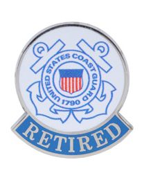 PIN-USCG,LOGO,RETIRED